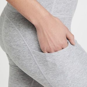 Spacedye team pockets yoga biker shorts high waisted